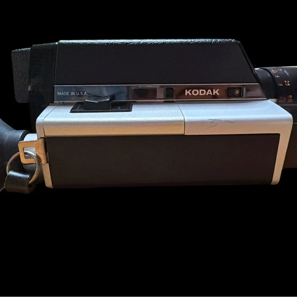 Kodak XL35 Black and White Camera with Blue Strap